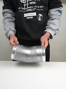 ท่อลมฟรอย หมู่ 4 6 8 นิ้ว ยาว 2-3 เมตร ท่อควัน ท่อไอเสีย ท่อแฟร็ก ท่อยืดหด ท่อแอร์เคลื่อนที่ ท่อเครื่องฟอกอากาศ ท่อระบายอากาศ ท่อลมร้อน (HongKong60)