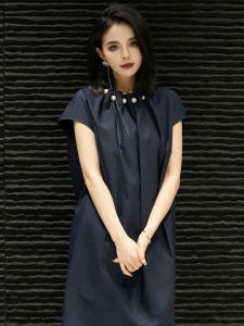 SHANGSHA | Elegant High Quality Dress with Beaded Ruffles