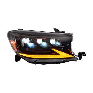 For Toyota Fortuner 2008-2011 Facelift LED Laser Lens Daytime Running Light Headlight Assembly