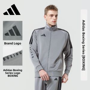 adidas | Korean Style Men Running Sport Breathable Knitted Jacket