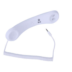 Đầu Nghe Máy Điện Thoại Di Động Kiểu Máy Bàn Cổ Điển Thương Mại Phụ Kiện Tai Nghe USB+3.5MM Không Chống Thấm Nước