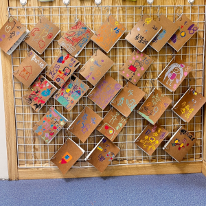 Thickened Sketchbook Diary Record Book for Kindergarten Detachable Pages Art Drawing Notebook Special Use A4 Size Blank Pages