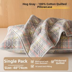 KAMONI | Oil-Resistant Cotton Quilted Pillowcase Dirt & Drool Proof