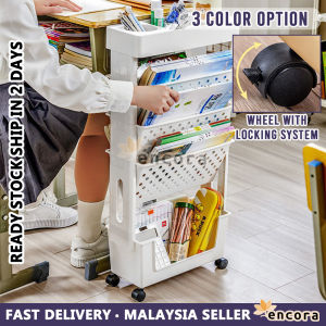 Encora Multilayer Book Shelf Desk Book Organizer Table Side Book Stand Bertingkat 书架 Rak Buku