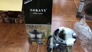 Máy vắt cam SOKANY JE-6230 Máy vắt cam tự động dùng điện CHÍNH HÃNG dung tích 700ml