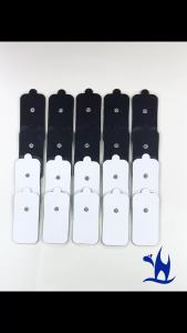 YINHANG | 20/100pcs Non-woven Button Electrode Pads 5x10cm for TENS Muscle Stimulator Massager Health Care Body Muscle Stimulator