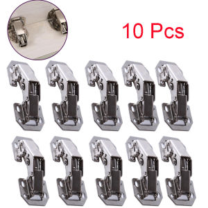 1/2/4/10pcs Cabinet Hinge 90 Degree 3/4in No-Drilling Hole Cupboard Door Hinges Soft Close With Screws Furniture Hardware
