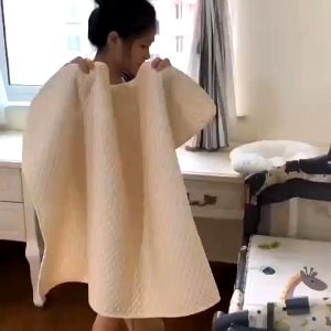 ผ้าปูรองที่นอนเด็ก ผ้ารองฉี่เด็ก ซึมซับ 100 % หนา 4 ชั้น ผ้านุ่ม ผ้าฝ้าย ซับน้ำได้ดี ระบายอากาศได้ดี