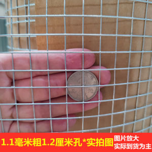 Thickened Galvanized Welded Wire Mesh Fence Anti-Rodent Small Hole Cage Net Balcony Protection Net Hardware Tools Labor Protection