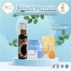 CERAMIDE CREAM SR12 TEKSTUR RINGAN LEMBUT mencerahkan wajah