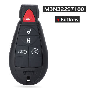 KEYECU M3N32297100 433MHz ID46 PCF7941 Chip Replacement Remote Key Fobik Fob for Dodge Dart 2012 2013 2014 2015 2016