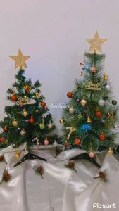 POHON NATAL PORTABLE / CHRISTMAS TREE / POHON CEMARA NATAL SALJU MERRY XMAS TERMURAH READY STOCK