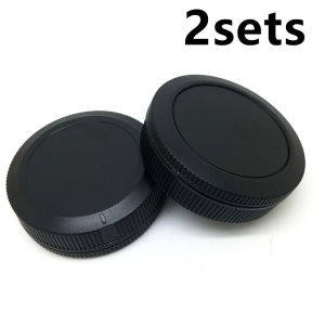 1/2sets Rear Lens Dust Cap RF + Front Camera Body Cover For Can&n EOS R RP EOSR Camera RF Mount Lenses Replace R-F-5