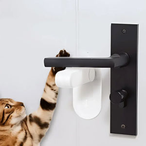 Child Safety Door Handle Locks Protect Baby Door Handle Locks Anti-open Handle Locks Easy To Install Pet Room Door Handle Locks
