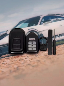 Sarung Kunci Honda BRV HRV CRV Accord Jazz City Civic Leather Remote Key Cover Case Car Accessories