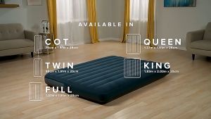 GH - Kasur Angin INTEX ORIGINAL SINGLE TWIN DOUBLE QUEEN KING Airbed DURABEAM FIBER-TECH KASUR CAMPING