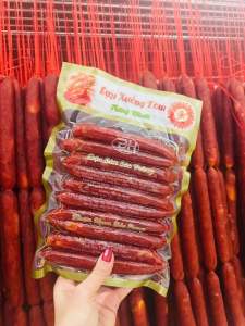 1Kg Lạp Xưởng Tôm Trứng muối đặc sản Sóc Trăng