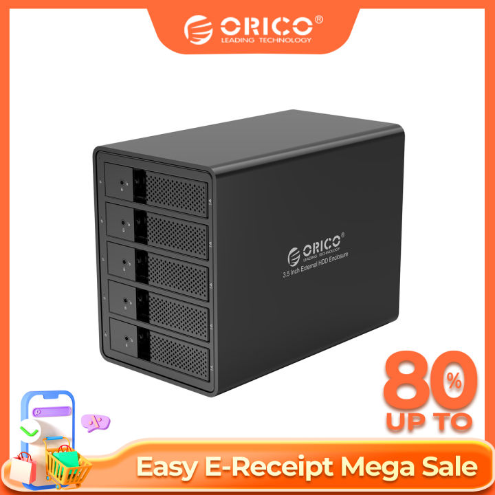 [ออก ETAX ลดหย่อนภาษีได้] ORICO 5 Bay USB 3.0 to SATA External Hard
