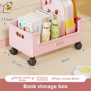 evesigar | Wheeled Large Capacity Toy Storage Box
