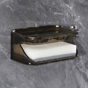 Nordic Style Double Layer Wall Mounted Soap Dish Drainage Bathroom Accessories Luxury Soap Holder Home Cleaning Tools