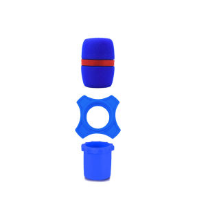 Microphone Sponges Sleeve Anti-Rolling Mic Protection Ring Rod Silicone Wireless Handheld Holder for Mic KTV DJ Device