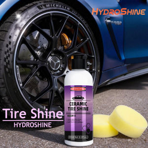 Hydroshine Car Ceramic Tire Shine Blackening Coating Car Refurbishing Repair Tool Anti-Aging Polish Long Lasting Gloss Gel