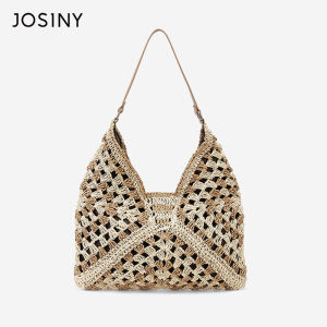 Josiny | Woven Tote Bag Large Capacity