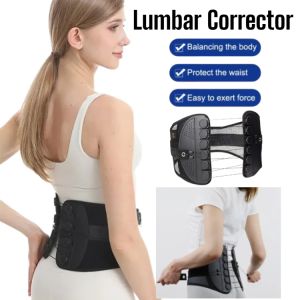 【Yoraku Belt】Lumbar Corrector Double Pull Waist Brace Back Lumbar Support Waist Trimmer Posture Corrector Belt