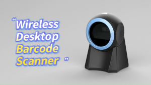 GTCODESTAR GT-8800L 2D Wireless USB QR Code Desktop Barcode Scanner Omni-Directional Laser Light Supermarket Portable A4 Reader Stock