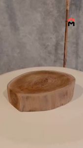 BOSSLU Gayung Estetik Kualitas Premium Dengan Gagang Kayu Gayung Air Masak Dapur kamar mandi