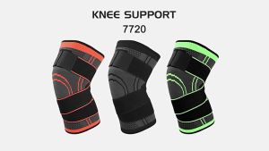 Knee Support Deker Lutut Pelindung Lutut Elastis ALL SIZE