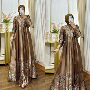 gamis muslim wanita mewah armani lembut