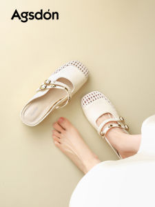 Agsdon | Slip-On Half Slide Sandals