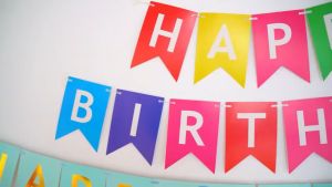 Fish Tail Flag Happy Birthday Birthday Party Decoration Party Supplies High Quality Happy Birthday Banner