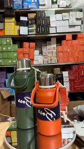 Bình giữ nhiệt BOSS inox 316 4 lớp. Nắp kèm cốc. Sử dụng cả nóng/ lạnh 1500mL và 1000ML