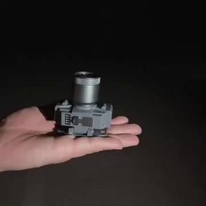 Senter Kepala Zoom LED Laser Rechargeable 3 Mode Cahaya