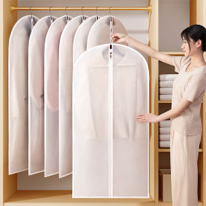 Transparent Hanging Dust Cover for Clothes Wardrobe Home Use Coat Storage Bag down Jacket Suit Hanging Garment Dustproof