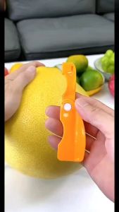 Mini Folding Peeler Lemons Orange Citrus Pitaya Pomelo Peeler Slicer Cutter Pericarp Peel Opener Kitchen Gadgets