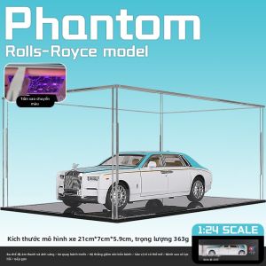 HUIYAO | Mô Hình Xe Rolls-Royce Phantom Bằng Hợp Kim 1:18