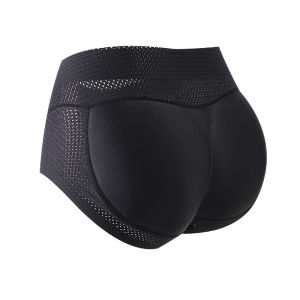 ชุดชั้นในสตรีชุดกระชับสัดส่วนยกก้นไม่มีรอยต่อก้นสวยเอวกลางควบคุมหน้าท้อง โพลีเอสเตอร์ ไนลอนสามเหลี่ยม กางเกงชั้นในหญิง
