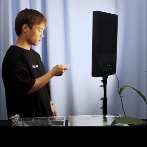 2023 Marino ไฟถ่ายรูป ไฟสตูดิโอ ไฟไลฟ์สด มาพร้อมรีโมท ไม่ได้แถมขาตั้ง เพิ่มเติม: No.Y1587