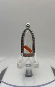 3002 ตลับพระ กรอบพระสแตนเลสลายไทย ท้าวเวสสุวรรณยืน/รูปหล่อยืน หรือพิมพ์ใกล้เคียง ขนาดวงใน 1.7*3.7 ซม. ขนาดใส่สวย 1.4*3.4 ซม.