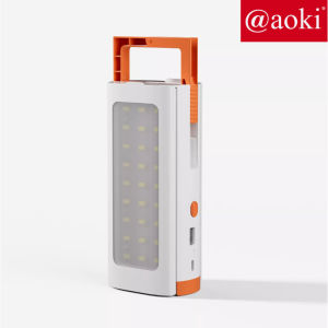 AOKI Lampu camping 2 sisi dapat dibuka dapat digantung darurat Emergency Panel 54SMD AK 7249