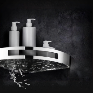 JOMOO | Corner Bathroom Storage Rack Stainless Steel