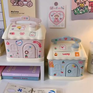 Cute Money Saving Box Piggy Bank Coin Box ATM Money for Children Kids Girl Birthday Xmas Christmas Gift - Tabung Duit Comel Kanak Kanak - 儿童卡通存钱罐
