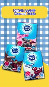 DutchLady Pure Farm Chocolate / Strawberry / Full Cream / Milo UHT Milk (200ml x 6) Dutch Lady