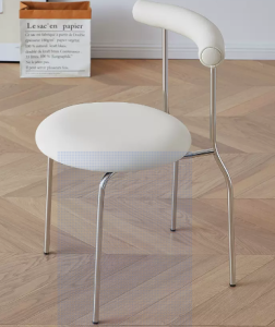 Tulip Round Table Restaurant Small Apartment Home Nordic Modern Minimalist Dining Table Internet Celebrity Negotiation Balcony Leisure Table