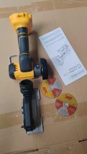 Máy Mài Góc Mini Không Dây 3 Inch Tương Thích Với Pin Makita/Dewalt 18V Lưỡi Cắt Tròn Mạnh Mẽ Dùng Cho Việc Tự Làm Tại Nhà