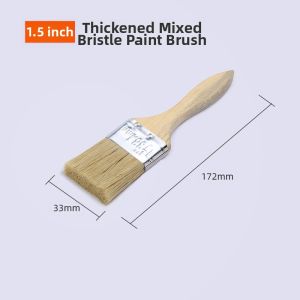 LECAN | Soft Pig Hair Paint Brush for Industrial Use