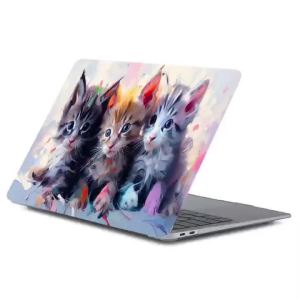 Cute Cat Print Laptop Case for MacBook Pro 14 M4 2024 Cover model A3401 14.2 Shell for Air/Pro M1 M2 M3 13 14 15 16 16.2 Case